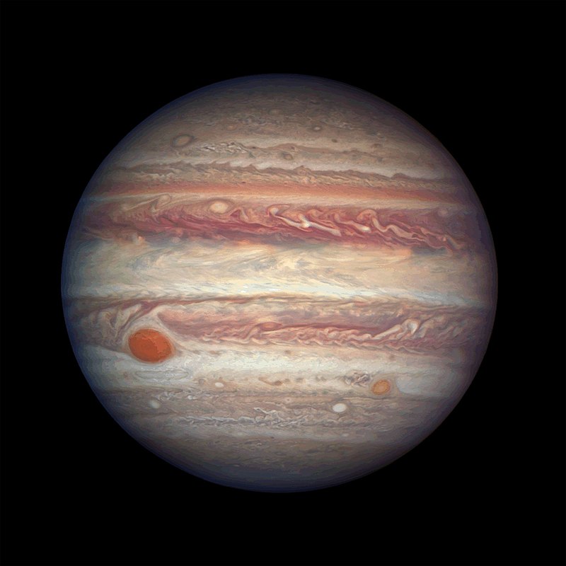 Jupiteris atrodo taip