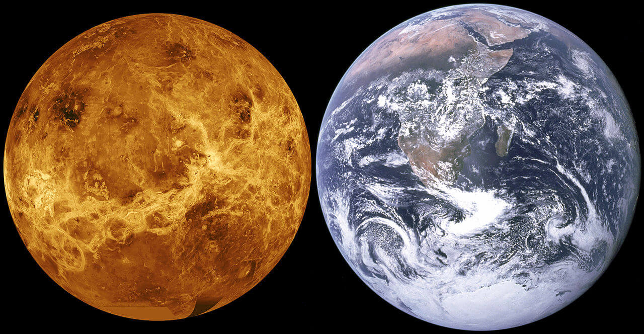 Venera kartais vadinama Žemės sese,