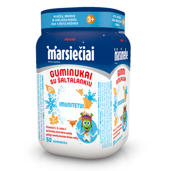 Marsiečiai guminukai su šaltalankiu